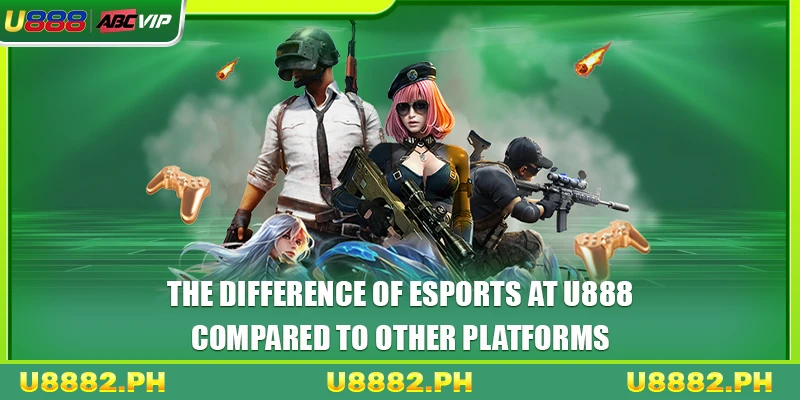 The difference of ESports at U888 compared to other platforms